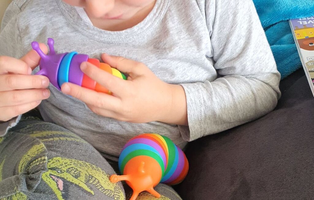 Sensory Worm Toy